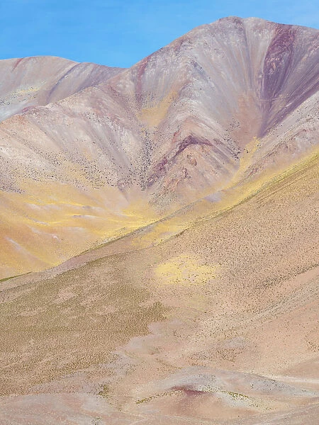 The mountains of the Altiplano, near the village of Tolar Grande, close to the border of Chile