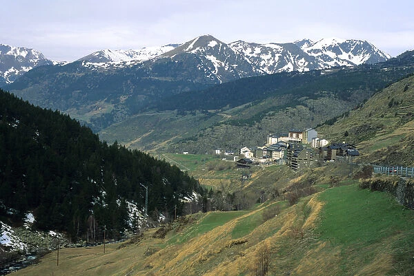 The mountains of Andorra. andorra, mountains, europe, european, principality