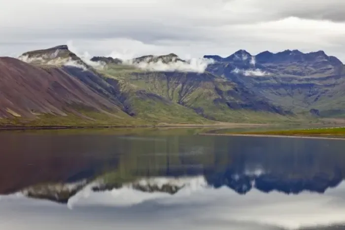Framed Print : Mountains and lake, Snaefellsnes Peninsula, Iceland Framed Print : Mountains and lake, Snaefellsnes Peninsula, Iceland