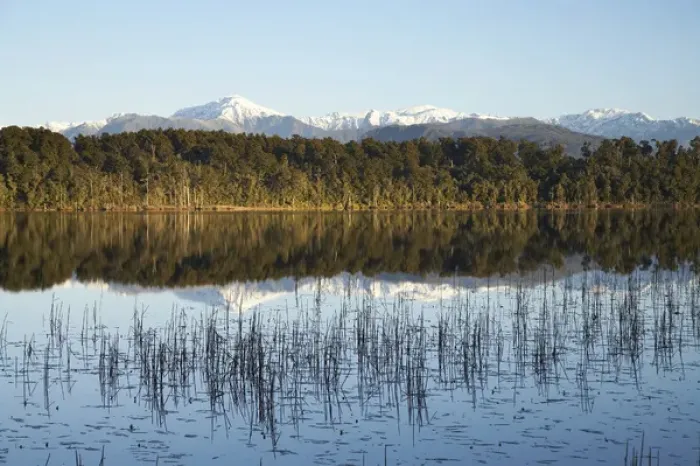Framed Print : Mt Bowen and Lake Mahinapua, near Hokitika, West Coast, South Island, New Zealand Framed Print : Mt Bowen and Lake Mahinapua, near Hokitika, West Coast, South Island, New Zealand