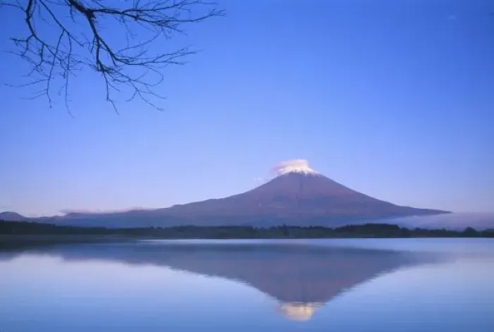 Framed Print : Mt. Fuji from Motosu Lake, Yamanashi, Japan Framed Print : Mt. Fuji from Motosu Lake, Yamanashi, Japan