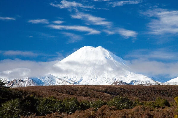 Mt Ngauruhoe, Tongariro National Park, Central Plateau, North Island, New Zealand