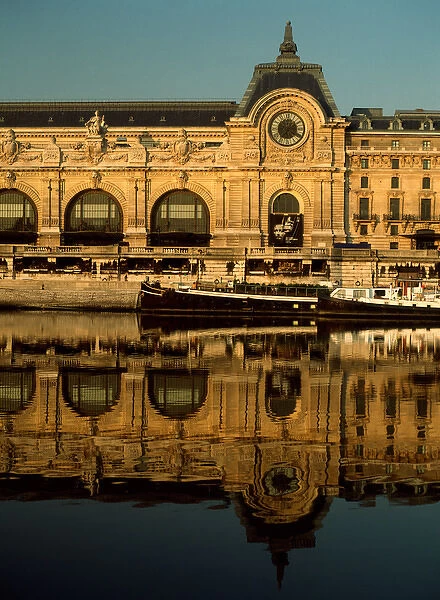 Musee d Orsay, Seine, Paris, France