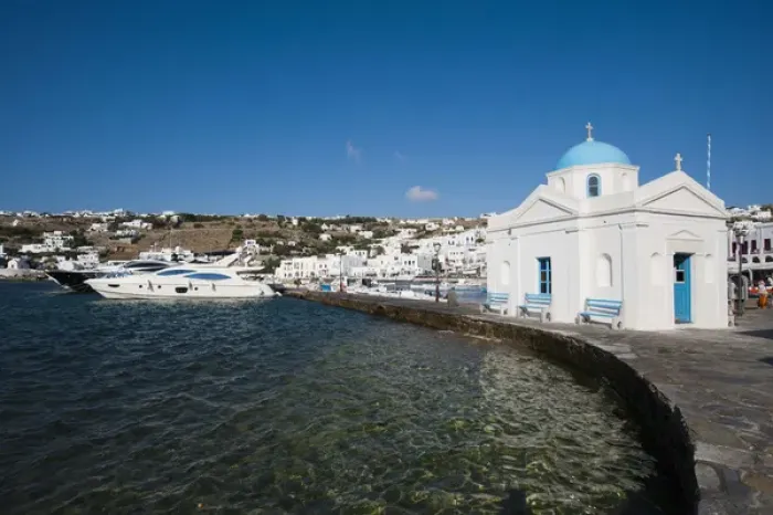 Framed Print : Mykonos Town, Chora, Mykonos, Cyclades, Greece