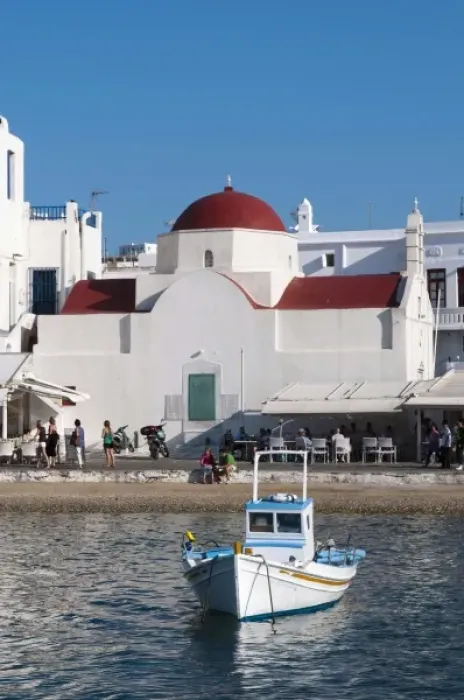Framed Print : Mykonos Town, Chora, Mykonos, Cyclades, Greece