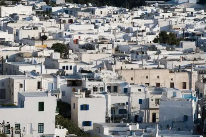 Framed Print : Mykonos Town, Chora, Mykonos, Cyclades, Greece