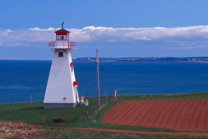 Framed Print : N. A. Canada, Prince Edward Island. Cape Tryon lighthouse Framed Print : N. A. Canada, Prince Edward Island. Cape Tryon lighthouse