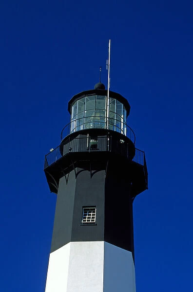 N. A. USA, Georgia, Savannah. Tybee Island lighthouse