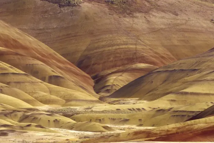 Framed Print : N. A. USA, Oregon, John Day Fossil Beds National Monument. Painted Hills