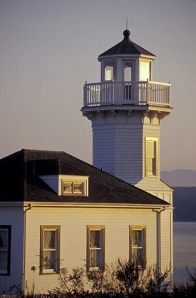 N. A. USA, Washington, Port Townsend. Lighthouse Cafe building (1880)