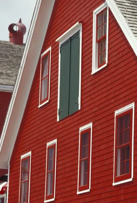 Framed Print : NA, Canada, Nova Scotia, Lunenburg Atlantic Fisheries Museum buildings; details Framed Print : NA, Canada, Nova Scotia, Lunenburg Atlantic Fisheries Museum buildings; details