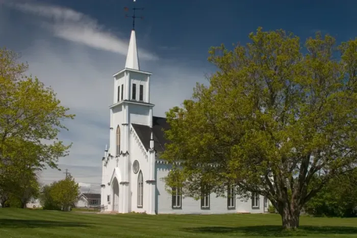 Framed Print : NA, Canada, Prince Edward Island. Malpeque United Church Framed Print : NA, Canada, Prince Edward Island. Malpeque United Church