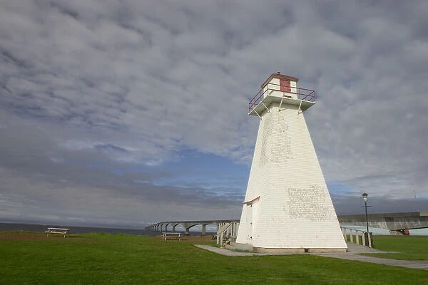 NA, Canada, Prince Edward Island. Borden-Carleton lighthouse