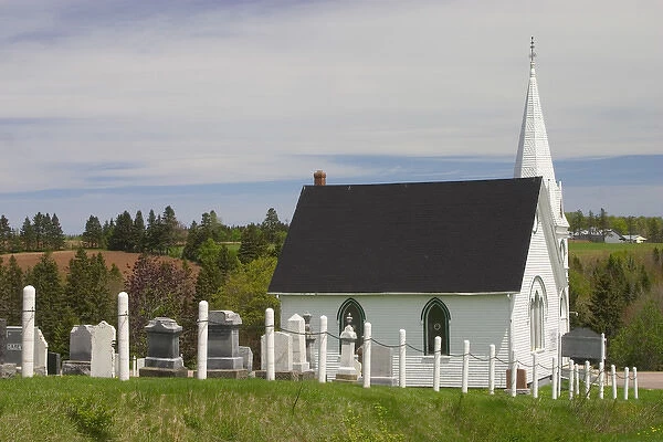 NA, Canada, Prince Edward Island, Wheatley River. Wheatley River United Church