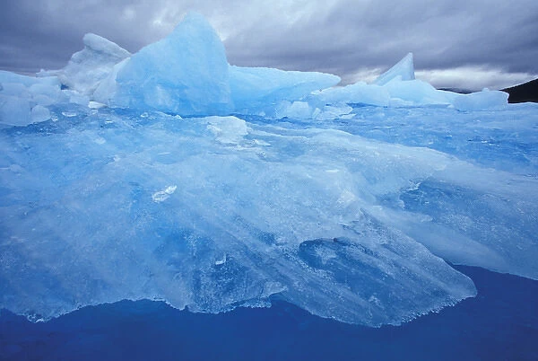 NA, USA, Alaska, Columbia Icefields Iceberg