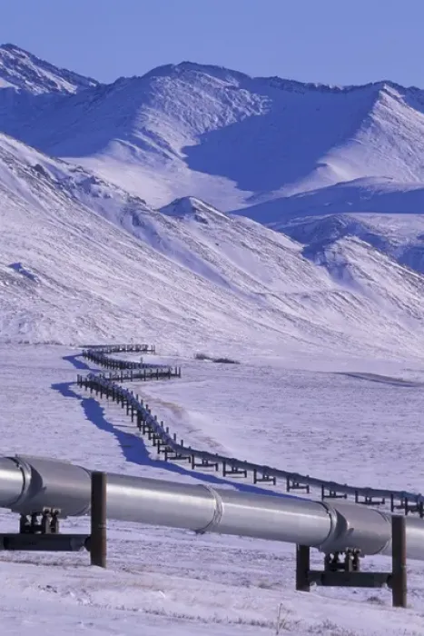 Framed Print : NA, USA, Alaska, north slope of Brooks Range Trans-Alaska pipeline snakes across Framed Print : NA, USA, Alaska, north slope of Brooks Range Trans-Alaska pipeline snakes across