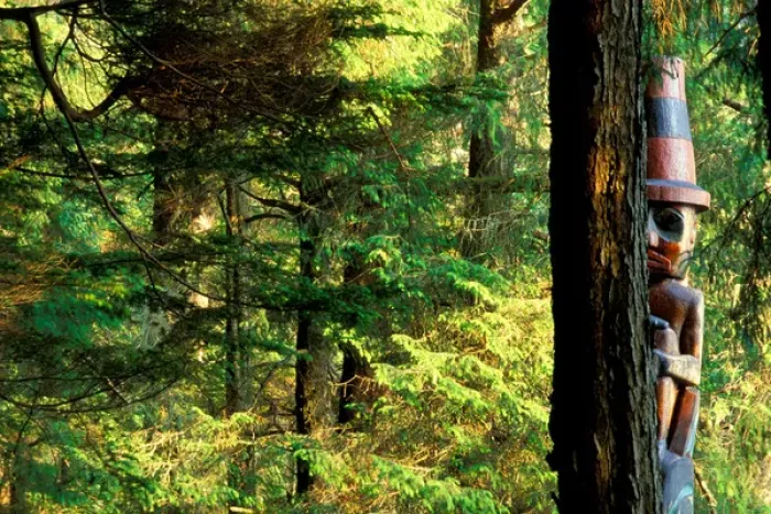Framed Print : NA, USA, Alaska, Sitka, Sitka Totem Park, A totem stands on the edge of the forest Framed Print : NA, USA, Alaska, Sitka, Sitka Totem Park, A totem stands on the edge of the forest