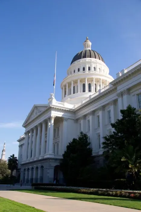 Framed Print : NA, USA, California, Sacramento. State capitol building
