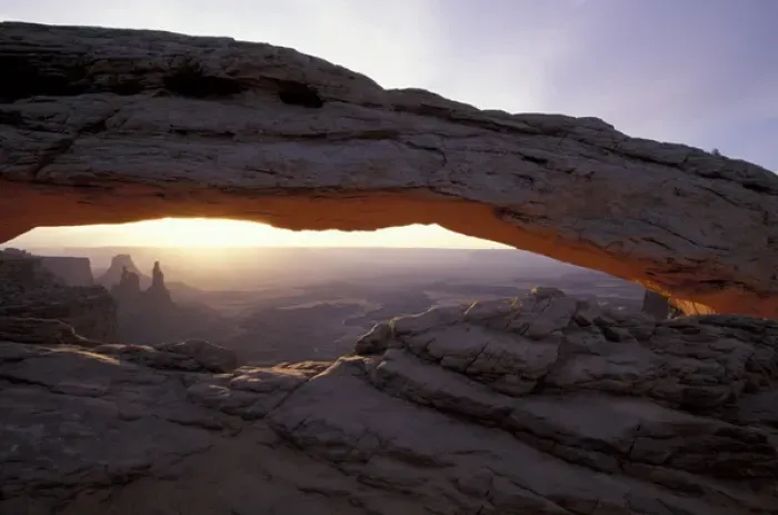 Framed Print : NA, USA, Utah, Canyonlands National Park. Mesa Arch