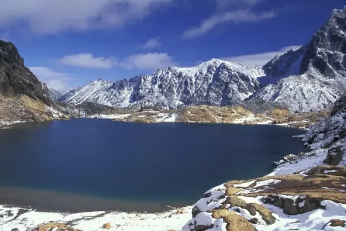 Framed Print : NA, USA, Washington, Mount Stewart Range Ingalls Lake, with Stuart Pass, Goat Pass