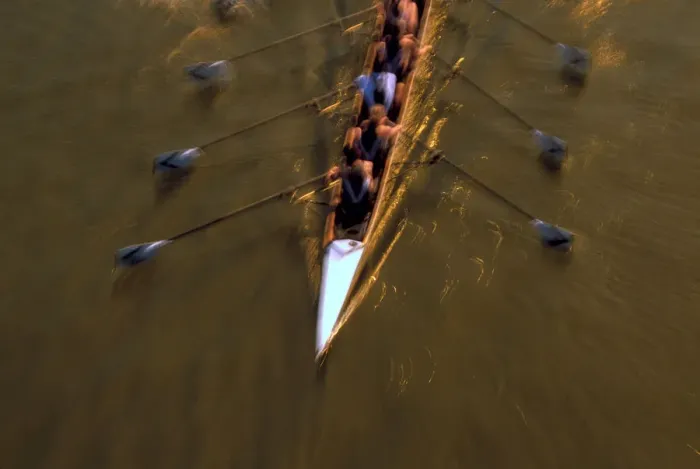 Framed Print : NA, USA, Washington, Seattle, Crew Rowing in Motion Framed Print : NA, USA, Washington, Seattle, Crew Rowing in Motion
