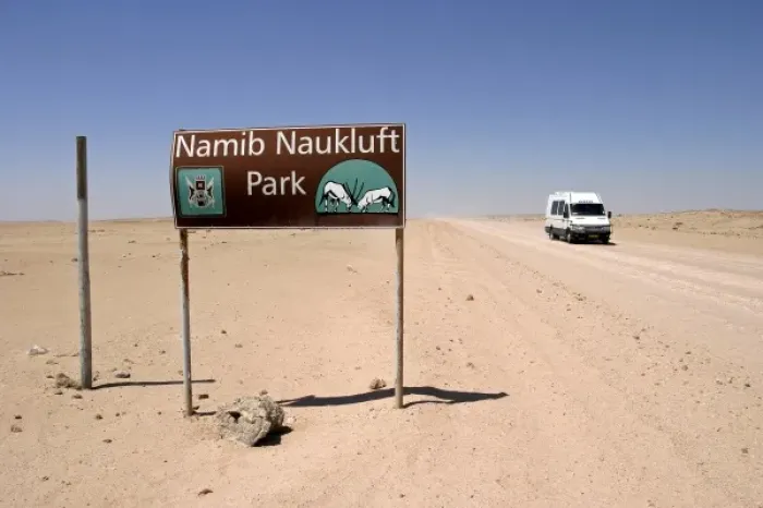 Framed Print : Namib Naukluft National Park Road Sign, Namibia Framed Print : Namib Naukluft National Park Road Sign, Namibia