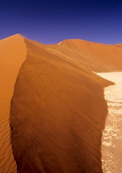 Namibia: Namibia Desert, Sossusvlei Dunes, desert landscape