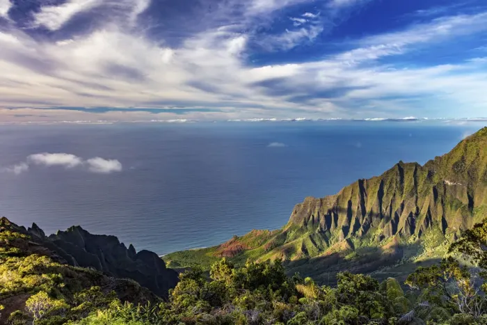 Framed Print : The Napali Coast Wilderness at Kokee State Park in Kauai, Hawaii, USA Framed Print : The Napali Coast Wilderness at Kokee State Park in Kauai, Hawaii, USA