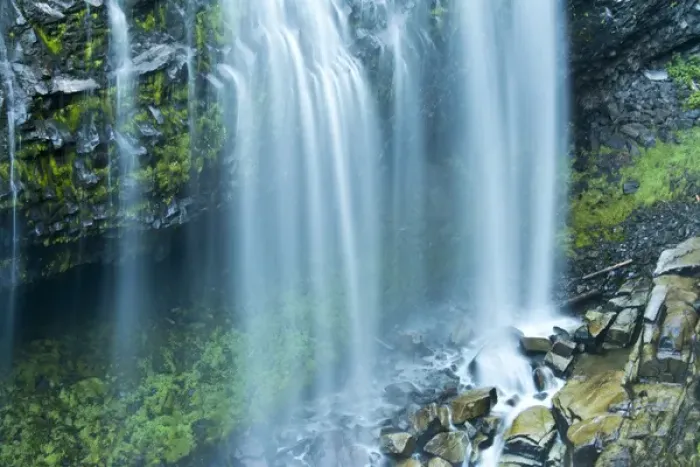 Framed Print : Narada Falls, Mount Rainier National Park, Washington, USA