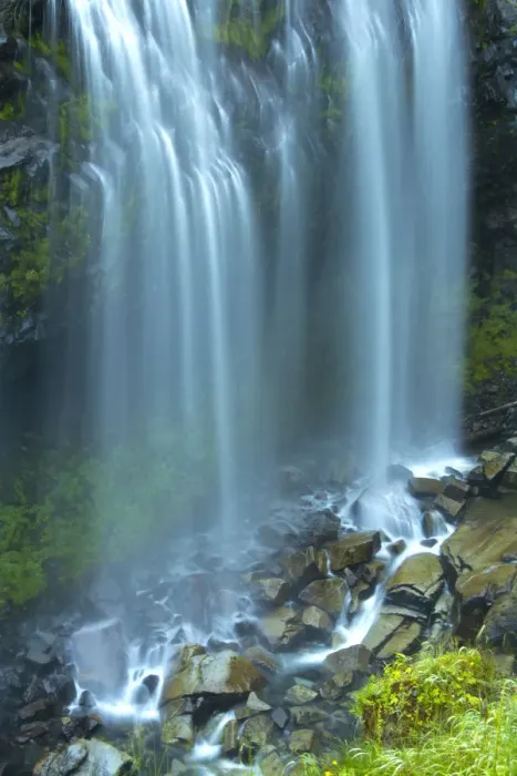 Framed Print : Narada Falls, Mount Rainier National Park, Washington, USA