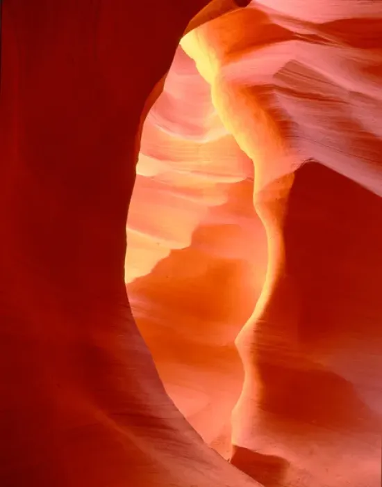 Framed Print : NASC-240a Glowing sandstone walls. Lower Antelope Canyon, Navajo Nation, Arizona