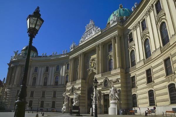 National Library, Hofburg (Imperial Palace) Complex, Vienna, Austria