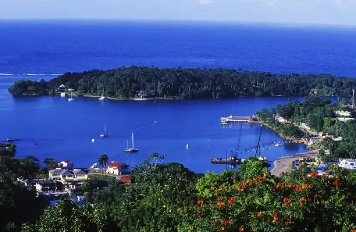 Framed Print : Navy Island, Port Antonio, Jamaica