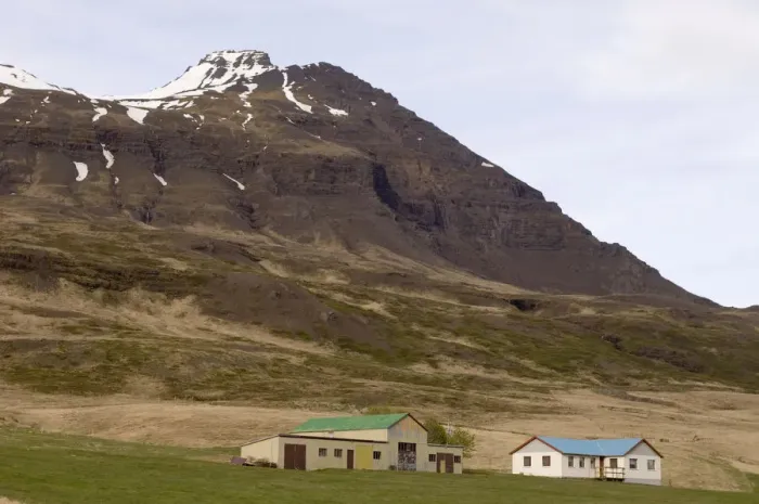 Framed Print : Near Breiddalswik, Iceland