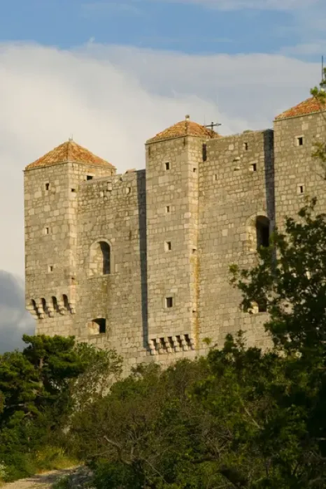 Framed Print : Nehaj fortress, senj, croatia, eastern europe. balkan, europe