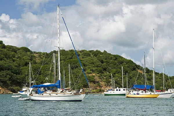 Nelsons Dockyard Bay, Antigua, West Indies, Caribbean, Central America