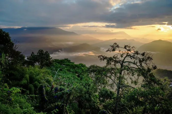 Framed Print : Nepal, Sarangkot sunrise