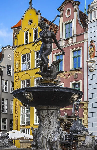 Neptunes Fountain, built in the early 17th century