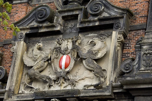 Netherlands (aka Holland), Dordrecht. Old city gate, Groothoofdspoort (aka Alva gate)