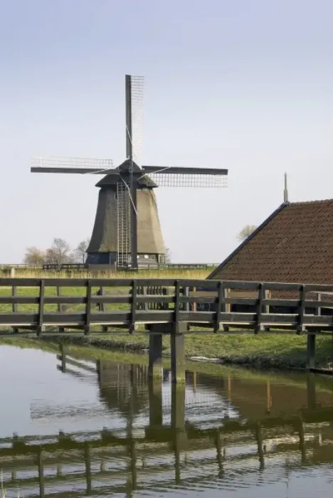 Framed Print : Netherlands, North Holland, West-Frisia, De Schermer Museum Molen, windmill Framed Print : Netherlands, North Holland, West-Frisia, De Schermer Museum Molen, windmill