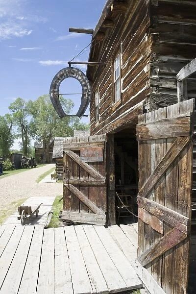 Nevada City, Montana, is a restored town functioning as an outdoor historical museum