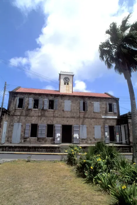 Framed Print : Nevis Public Library