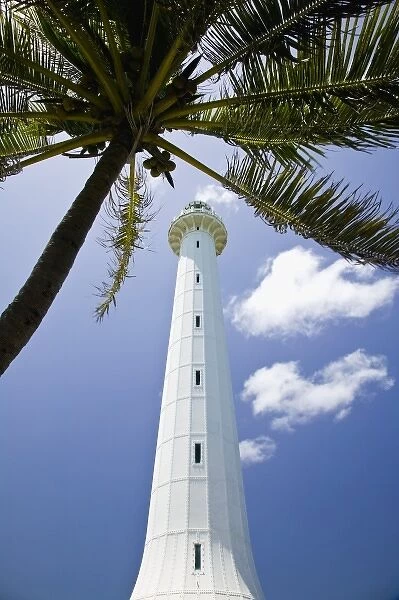New Caledonia, Amedee Islet. Amedee Islet Lighthouse built in France and assembled here in 1865