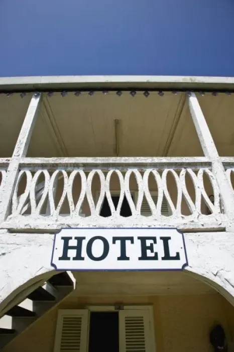 Framed Print : New Caledonia, Central Grande Terre Island, LA FOA. Hotel Banu- Hotel sign Framed Print : New Caledonia, Central Grande Terre Island, LA FOA. Hotel Banu- Hotel sign