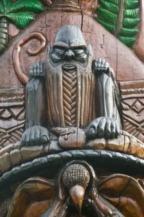 Framed Print : New Caledonia, Grande Terre Island, Noumea. Polynesian Carving detail on the MWA KA totem Pole Framed Print : New Caledonia, Grande Terre Island, Noumea. Polynesian Carving detail on the MWA KA totem Pole
