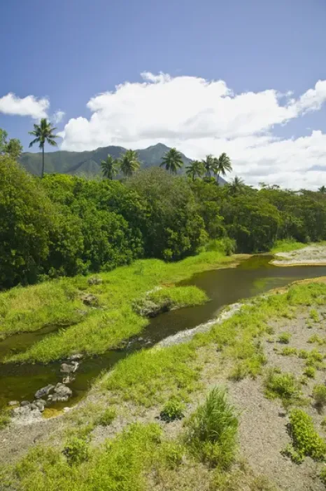 Framed Print : NEW CALEDONIA, North-West Grande Terre Island, Kala-Gomen. View of the Iouanga River Framed Print : NEW CALEDONIA, North-West Grande Terre Island, Kala-Gomen. View of the Iouanga River