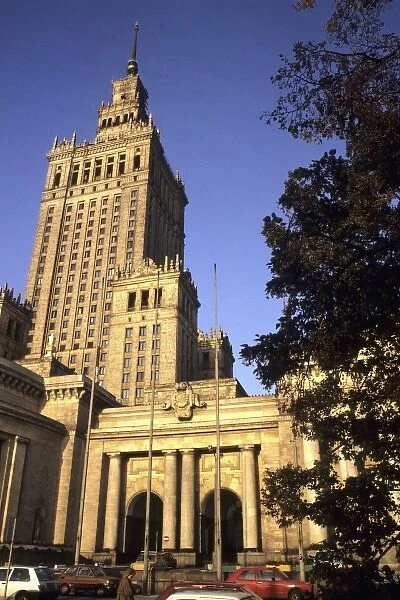New Eastern Europe Warsaw Poland Museum Techniki old Stalin Russian architecture