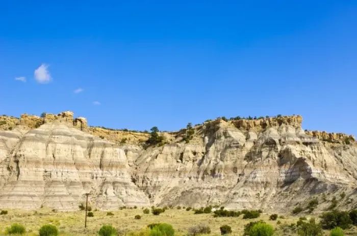 Framed Print : New Mexico, Jemez Springs. Sandstone scenery around Jemez Springs, New Mexico