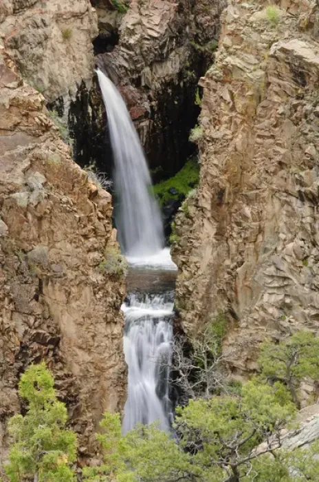 Framed Print : New Mexico. Nambe Falls, New Mexico