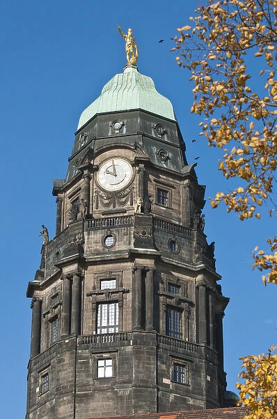 New Town Hall in Dresden, Germany